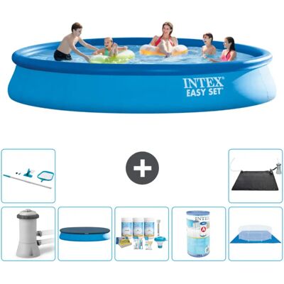 Intex - Piscina Fuori Terra In Giro - Bleu - 457x84 cm - Pool - Publicité Intex - Piscina Fuori Terra In Giro - Bleu - 457x84 cm - Pool - Publicité