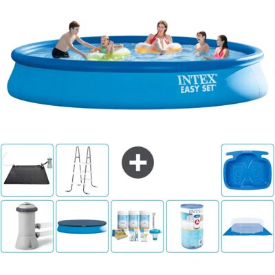 Intex - A1207 - 457x84 cm - Bleu - Pool - Publicité Intex - A1207 - 457x84 cm - Bleu - Pool - Publicité