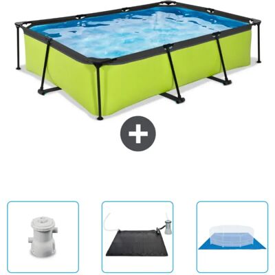 EXIT Toys - Piscina 300x200x65 - Vert - Pool - Publicité EXIT Toys - Piscina 300x200x65 - Vert - Pool - Publicité