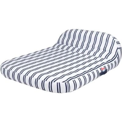 Flamingueo Matelas Gonflable Geante Piscine PVC Bleu - Publicité Flamingueo Matelas Gonflable Geante Piscine PVC Bleu - Publicité