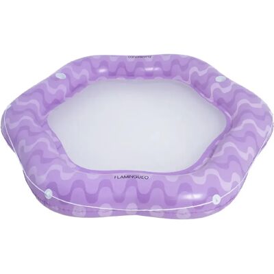 Flamingueo Bouée Piscine Geante Fleur PVC Vert - Publicité Flamingueo Bouée Piscine Geante Fleur PVC Vert - Publicité