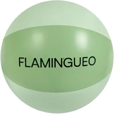 Flamingueo Bouee Balle Piscine PVC Vert - Publicité Flamingueo Bouee Balle Piscine PVC Vert - Publicité