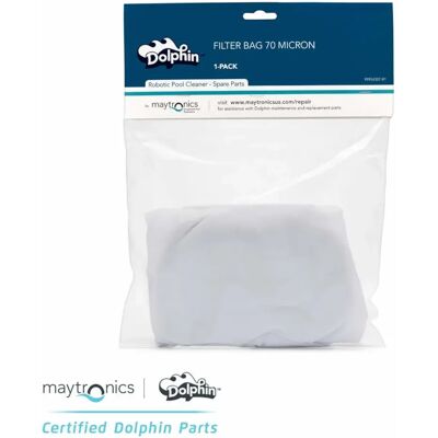 Sac filtrant Dolphin - 70 Microns - Pour MTC/MCC5/6 - Modèle 99954307-assy - Publicité Sac filtrant Dolphin - 70 Microns - Pour MTC/MCC5/6 - Modèle 99954307-assy - Publicité