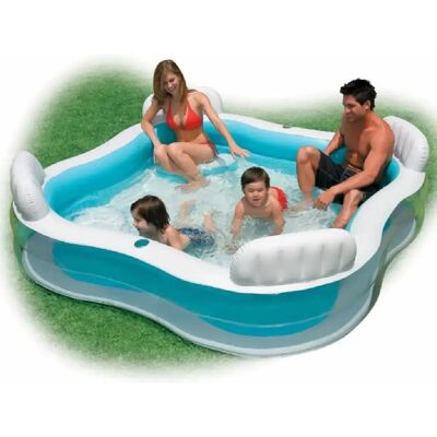 Piscine Familiale Gonflable Intex - Swim Center - Piscine Hors Sol - Publicité Piscine Familiale Gonflable Intex - Swim Center - Piscine Hors Sol - Publicité