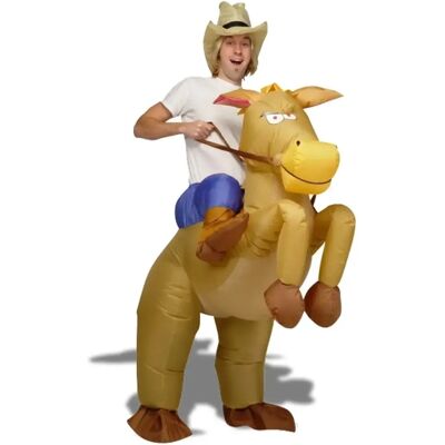 Déguisement de Cowboy Gonflable Eurowebbiz - Taille Unique Adultes - Publicité Déguisement de Cowboy Gonflable Eurowebbiz - Taille Unique Adultes - Publicité