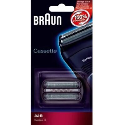Braun grille et couteau Série 3 - Noir - Publicité Braun grille et couteau Série 3 - Noir - Publicité