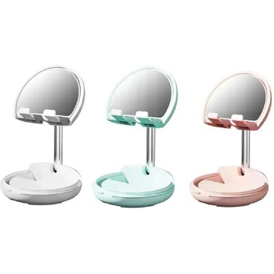 Générique Support pliable avec miroir de maquillage - Noir - Publicité Générique Support pliable avec miroir de maquillage - Noir - Publicité