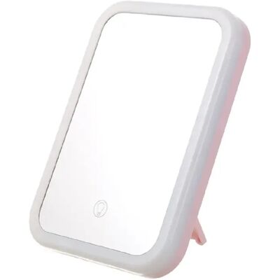 Générique Miroir de maquillage pliant - Rose - Publicité Générique Miroir de maquillage pliant - Rose - Publicité