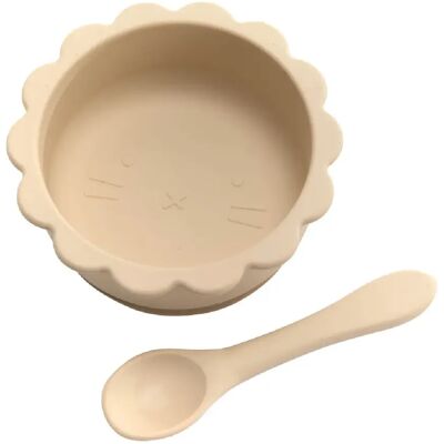 Amadeus Mon coffret repas beige en silicone - Publicité Amadeus Mon coffret repas beige en silicone - Publicité