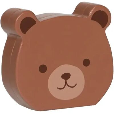 Amadeus Les Petits Mini boite à dents de lait Ourson marron en bois 7,2 cm - Publicité Amadeus Les Petits Mini boite à dents de lait Ourson marron en bois 7,2 cm - Publicité