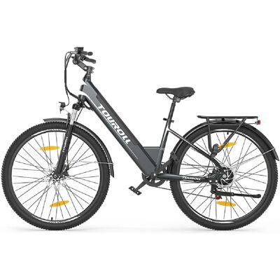 2026 Vélo électrique Touroll J1 ST 27,5? - 250W 36V 15.6 Ah, MAX 100km 25KM/h - Publicité 2026 Vélo électrique Touroll J1 ST 27,5? - 250W 36V 15.6 Ah, MAX 100km 25KM/h - Publicité