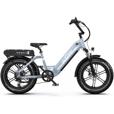 ONESPORT OT08 vélo électrique 500W 48V18AH 20 pouces freins à disque gris - Publicité ONESPORT OT08 vélo électrique 500W 48V18AH 20 pouces freins à disque gris - Publicité