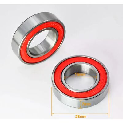 Générique 2 pièces hybride céramique 6902 15x28x7mm roulements de vélo~0024 - Publicité Générique 2 pièces hybride céramique 6902 15x28x7mm roulements de vélo~0024 - Publicité