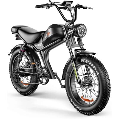 Vélo électrique EMOKO C93 20" 1000W Moteur 48V 20AH Motos électriques Noir - Publicité Vélo électrique EMOKO C93 20" 1000W Moteur 48V 20AH Motos électriques Noir - Publicité