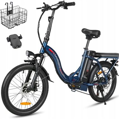Samebike CY20 - bleu foncé - Publicité Samebike CY20 - bleu foncé - Publicité