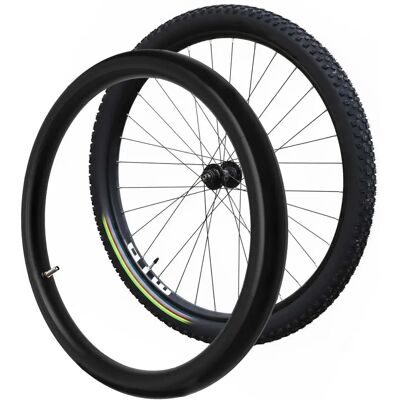 Avizar Chambre à Air 700×23C pour Vélo en Caoutchouc Résistant Noir - Publicité Avizar Chambre à Air 700×23C pour Vélo en Caoutchouc Résistant Noir - Publicité
