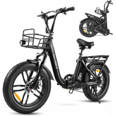 Vélo Électrique - samebike C05 Pro - Moteur 500W - Batterie 36V 13AH - Autonomie 80Km - Publicité Vélo Électrique - samebike C05 Pro - Moteur 500W - Batterie 36V 13AH - Autonomie 80Km - Publicité