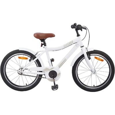vidaXL Vélo pour Enfants 18 Pouces pour les 5-7 ans blanc - Publicité vidaXL Vélo pour Enfants 18 Pouces pour les 5-7 ans blanc - Publicité
