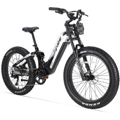 Vélo électrique Cyrusher Trax 26" Moteur 750W 52V 20AH Blanc - Publicité Vélo électrique Cyrusher Trax 26" Moteur 750W 52V 20AH Blanc - Publicité