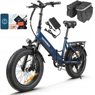 Vélo Électrique Pliable Samebike LOTDM200 - 48V13AH - Moteur 750W - Autonomie 80Km - Publicité Vélo Électrique Pliable Samebike LOTDM200 - 48V13AH - Moteur 750W - Autonomie 80Km - Publicité