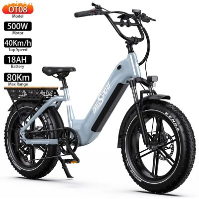 Vélo électrique ONESPORT OT08 500W Moteur Connectivité Avec application Bluetooth - Publicité Vélo électrique ONESPORT OT08 500W Moteur Connectivité Avec application Bluetooth - Publicité