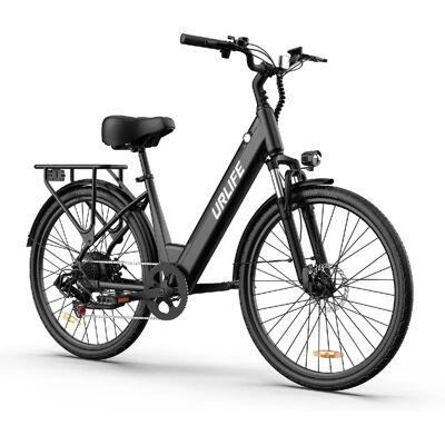 Vélo électrique banlieue Urlife E26, moteur 750W, batterie amovible 48V 10,4Ah, 7 vitesses - Publicité Vélo électrique banlieue Urlife E26, moteur 750W, batterie amovible 48V 10,4Ah, 7 vitesses - Publicité