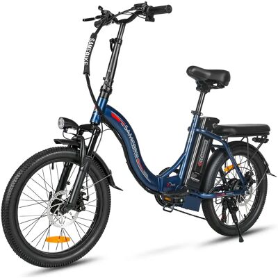Samebike CY20 - Bleu foncé - Publicité Samebike CY20 - Bleu foncé - Publicité