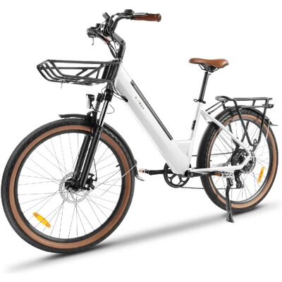 Vélo électrique KAISDA K601 ville adulte, moteur sans balais 250W, batterie 36V 16Ah - Publicité Vélo électrique KAISDA K601 ville adulte, moteur sans balais 250W, batterie 36V 16Ah - Publicité