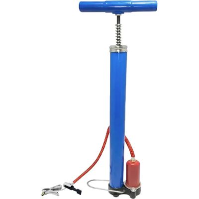 Avizar Pompe à Air Manuelle Mini pour Vélo 120 PSI Multi Valve Bleu - Publicité Avizar Pompe à Air Manuelle Mini pour Vélo 120 PSI Multi Valve Bleu - Publicité