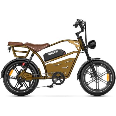 Générique Vélo Électrique Rétro OVIVO HYPER GO 750W 48V20Ah 120km Autonomie 45km/h Shimano 7 Vitesses - Publicité Générique Vélo Électrique Rétro OVIVO HYPER GO 750W 48V20Ah 120km Autonomie 45km/h Shimano 7 Vitesses - Publicité