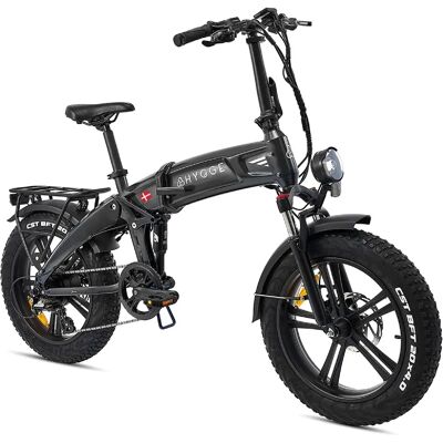 Hygge Bikes Sorø 2026 - Vélo électrique pliant Fat Tyre 48V 14,5Ah - Noir obsidien - Publicité Hygge Bikes Sorø 2026 - Vélo électrique pliant Fat Tyre 48V 14,5Ah - Noir obsidien - Publicité