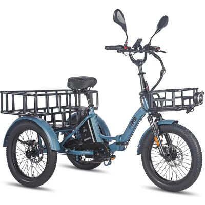 Vélo électrique Fafrees F20 Mate Moteur 500W Freins Hydrauliques Bleu - Publicité Vélo électrique Fafrees F20 Mate Moteur 500W Freins Hydrauliques Bleu - Publicité