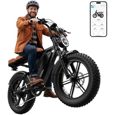Générique Vélo électrique TST X6 Moteur 1200W - Batterie 48V 15Ah amovible - Autonomie 70km - Publicité Générique Vélo électrique TST X6 Moteur 1200W - Batterie 48V 15Ah amovible - Autonomie 70km - Publicité
