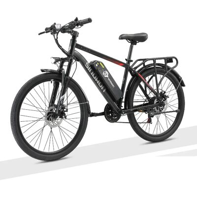 SINOHON Vélo Électrique 750W Autonomie 50km Batterie Amovible 48V12,5Ah 21 Vitesses Shimano 32km/h - Publicité SINOHON Vélo Électrique 750W Autonomie 50km Batterie Amovible 48V12,5Ah 21 Vitesses Shimano 32km/h - Publicité