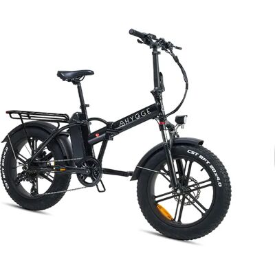 Hygge Bikes Vester 2026 - Vélo électrique pliable à gros pneus 48V 14Ah - Noir Onyx - Publicité Hygge Bikes Vester 2026 - Vélo électrique pliable à gros pneus 48V 14Ah - Noir Onyx - Publicité