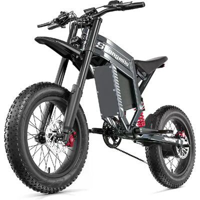 Vélo électrique adulte Shengmilo S900, 1500W, 60V30Ah, fat bike 20*4.0, 65km/h - Publicité Vélo électrique adulte Shengmilo S900, 1500W, 60V30Ah, fat bike 20*4.0, 65km/h - Publicité