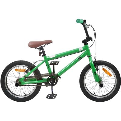 vidaXL BMX 16 Pouces pour 5-8 ans Vert - Publicité vidaXL BMX 16 Pouces pour 5-8 ans Vert - Publicité