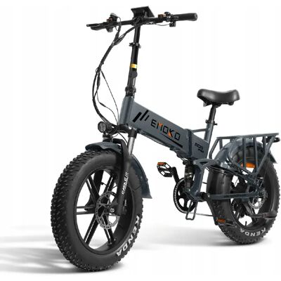 EMOKO Vélo électrique pliant EC20pro 1000W batterie 48V18Ah autonomie 100km freins hydrauliques - Publicité EMOKO Vélo électrique pliant EC20pro 1000W batterie 48V18Ah autonomie 100km freins hydrauliques - Publicité