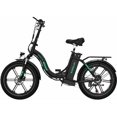 Velo Electrique KOOLUX BK6S 750W 48V 13Ah 20" Fat Tire Pliant E-Bike Gris - Publicité Velo Electrique KOOLUX BK6S 750W 48V 13Ah 20" Fat Tire Pliant E-Bike Gris - Publicité