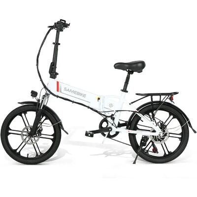 Samebike 20LVXD30-II - Blanc - Publicité Samebike 20LVXD30-II - Blanc - Publicité
