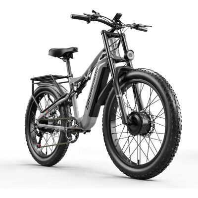 Shengmilo S600 Vélo Électrique 26" Gris - Publicité Shengmilo S600 Vélo Électrique 26" Gris - Publicité