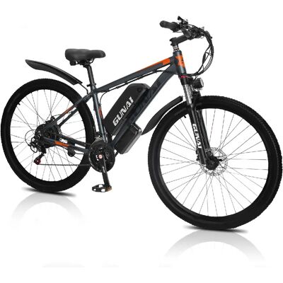 Gunai Vélo Électrique Adulte GN29 - Batteries 48V 15Ah - 21 Vitesses SHIMANO - Assistance 90KM - Publicité Gunai Vélo Électrique Adulte GN29 - Batteries 48V 15Ah - 21 Vitesses SHIMANO - Assistance 90KM - Publicité