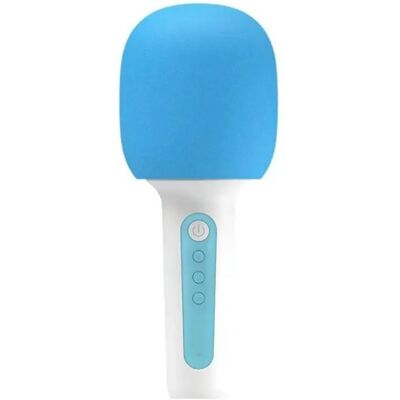 Yonis Microphone Bluetooth 5.0 Karaoké - Bleu - Publicité Yonis Microphone Bluetooth 5.0 Karaoké - Bleu - Publicité