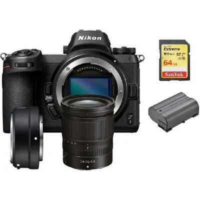 Nikon Z7 Kit NIKKOR Z 24-70mm F4 S + FTZ Adapter - Publicité Nikon Z7 Kit NIKKOR Z 24-70mm F4 S + FTZ Adapter - Publicité