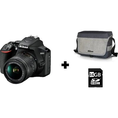 Nikon D3500 KIT 18-55mm + Sac - Publicité Nikon D3500 KIT 18-55mm + Sac - Publicité