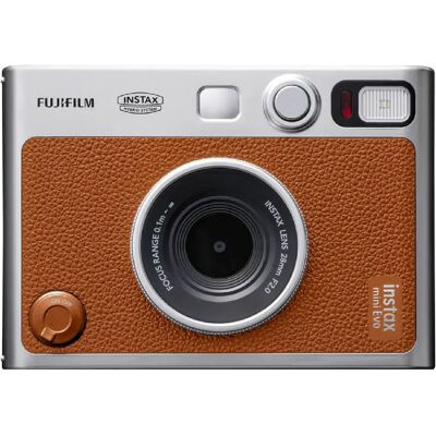 Fujifilm instax mini Evo - Marron - Publicité Fujifilm instax mini Evo - Marron - Publicité