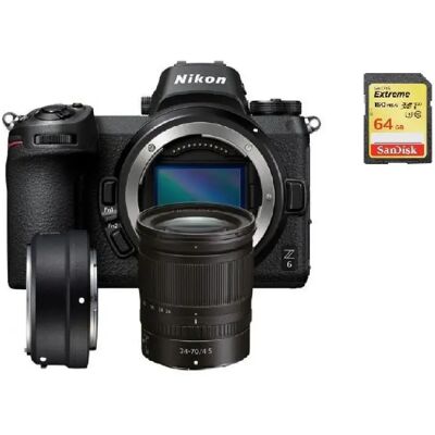 Nikon Z6 Kit Nikkor Z 24-70mm F4 S with FTZ - Publicité Nikon Z6 Kit Nikkor Z 24-70mm F4 S with FTZ - Publicité