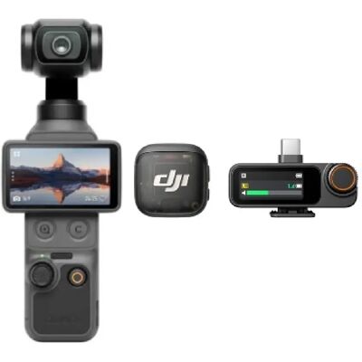 Mic 3+DJI Osmo Pocket 4 - Publicité Mic 3+DJI Osmo Pocket 4 - Publicité