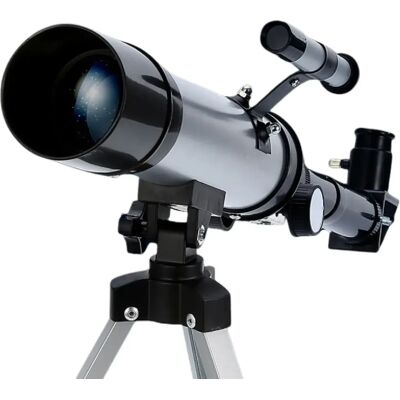 Lunette Astronomique Télescope 360 x 50 Trépied et Oculaires de Grandissement x18 x60 YONIS - Publicité Lunette Astronomique Télescope 360 x 50 Trépied et Oculaires de Grandissement x18 x60 YONIS - Publicité