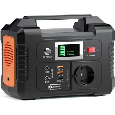 Station d'énergie portable FlashFish E200 200W 151Wh - Publicité Station d'énergie portable FlashFish E200 200W 151Wh - Publicité